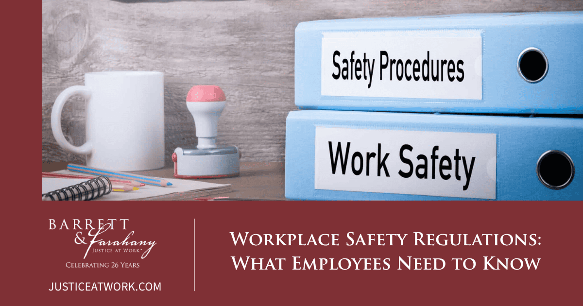 workplace safety regulations