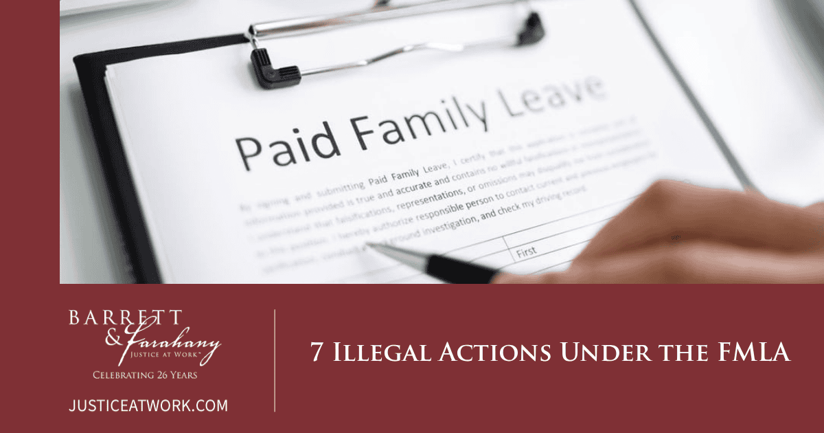 illegal fmla actions
