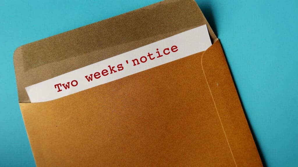 Advanced Notice When Should You Give It? Barrett & Farahany