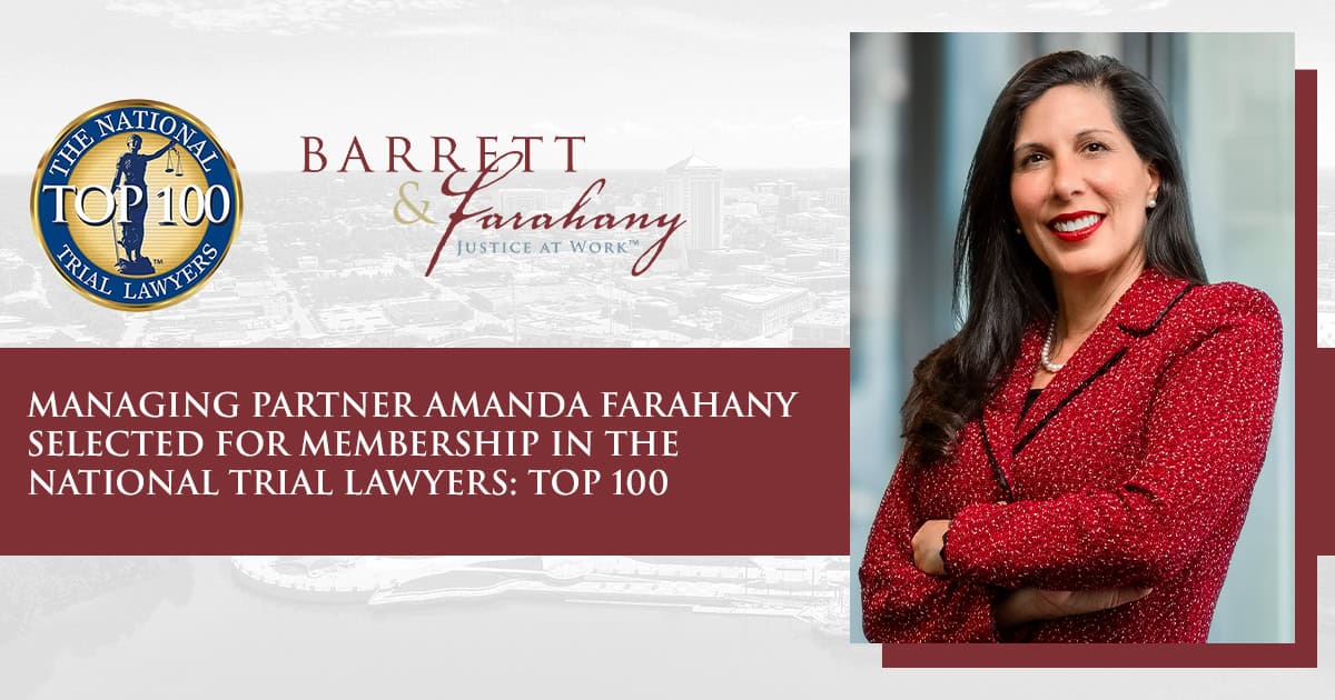 amanda farahany national trial lawyers top 100