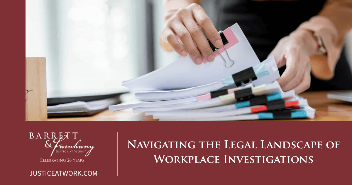 workplace investigations
