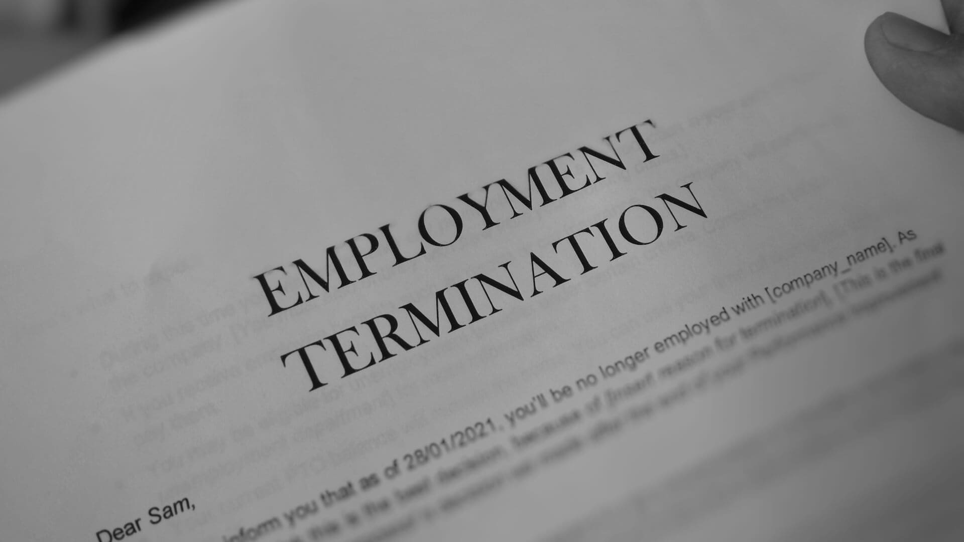 fired for political views