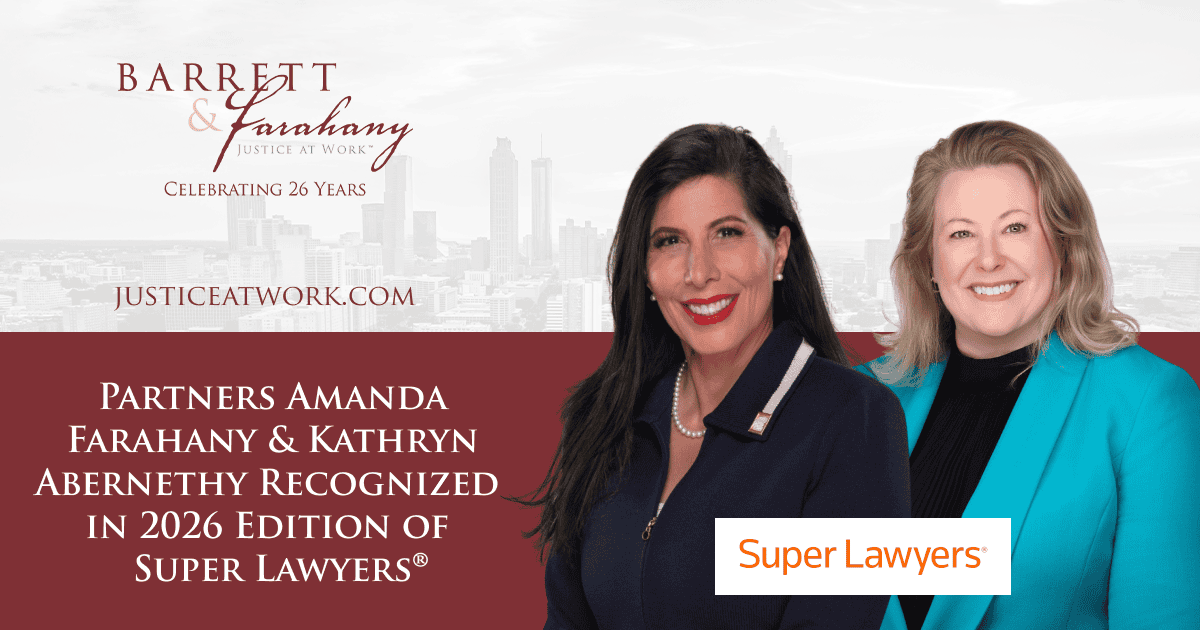 amanda farahany and kathryn abernethy 2026 super lawyers